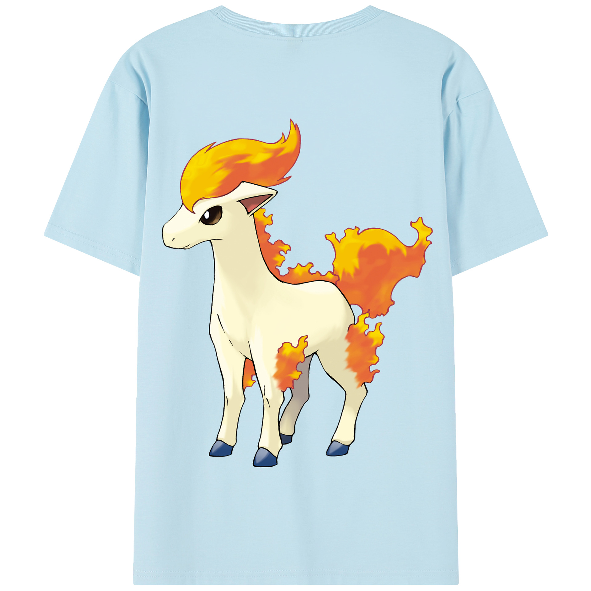 （画像用） ポケットモンスター Pokémon 綿100％半袖Tシャツ（背面プリント）